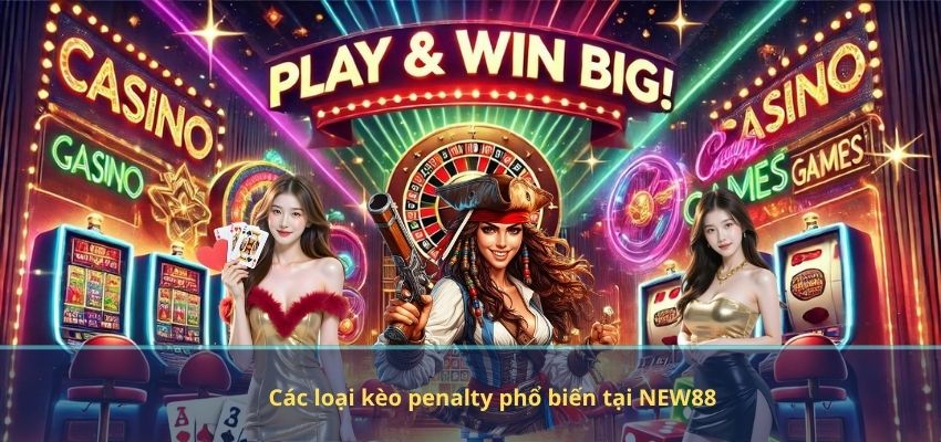 Các loại kèo penalty phổ biến tại NEW88