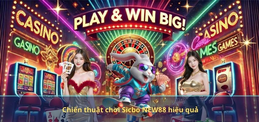 Chiến thuật chơi Sicbo NEW88 hiệu quả
